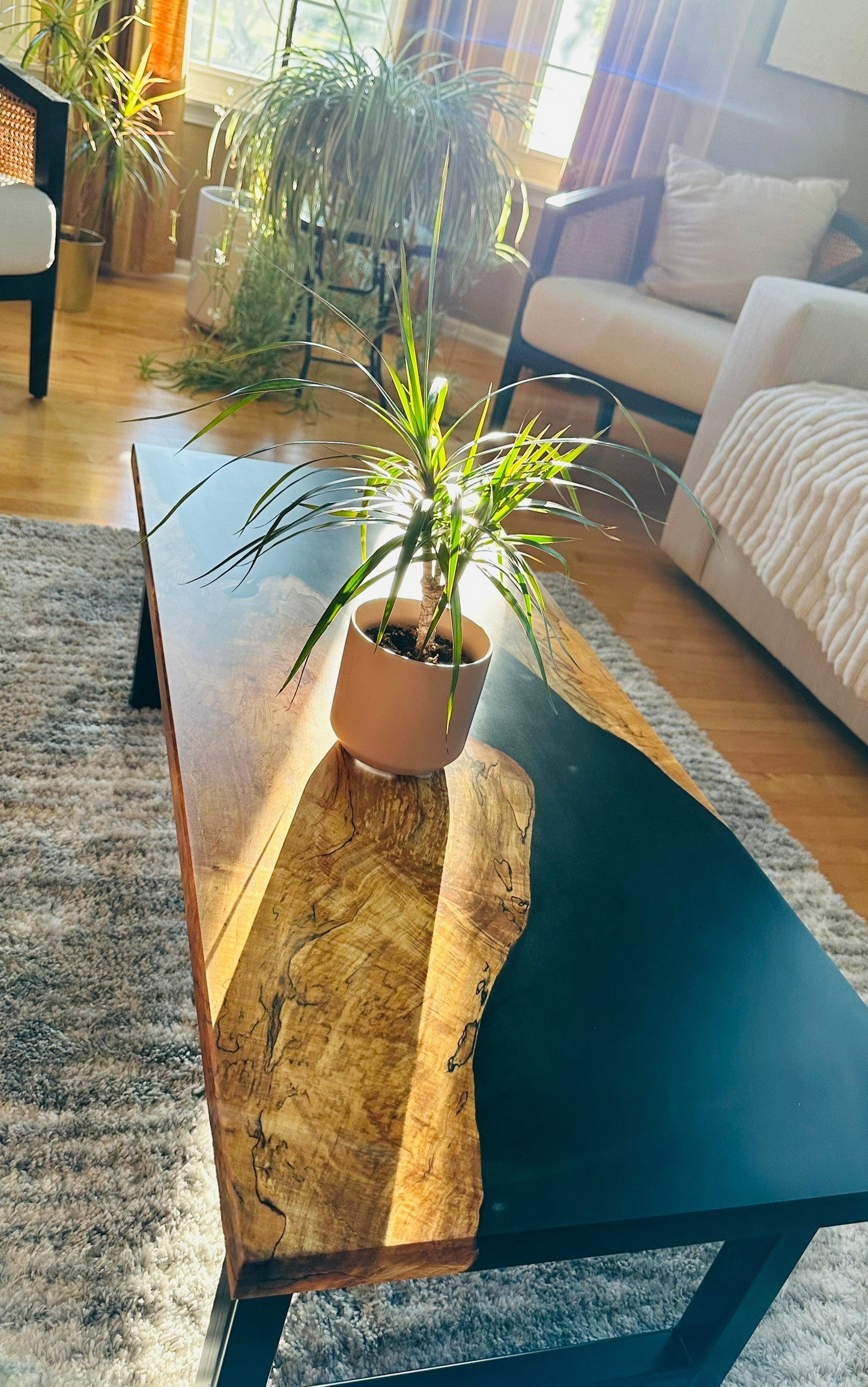 Coffee Resin Table